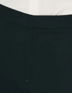 RENEE PLEAT FRONT TECHNICAL WOOL PANTS