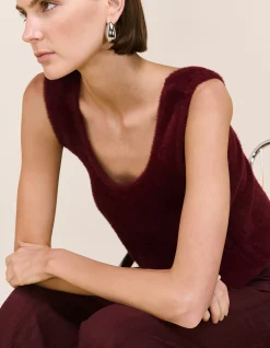 RENNIE FLUFFY KNIT TANK