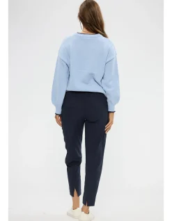 Reva Relaxed Cotton Drawstring Cargo Pant