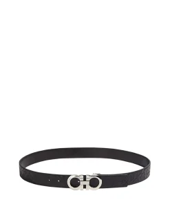 Reversible and Adjustable Gancini Belt