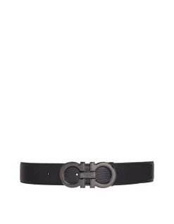 Reversible and Adjustable Gancini Belt
