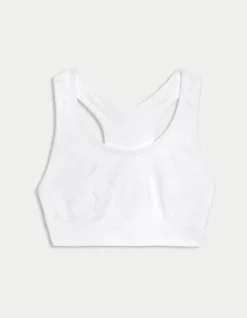 Reversible Seamless Medium Support Sports Bra