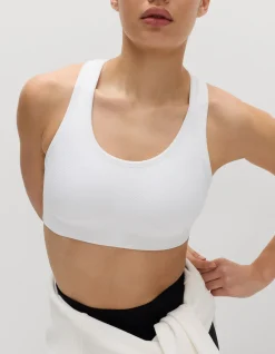 Reversible Seamless Medium Support Sports Bra