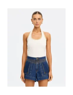 Rhea Halter Top