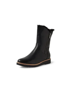 Rhemy Faux Fur Lined Wedge Ankle Boots