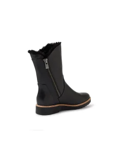 Rhemy Faux Fur Lined Wedge Ankle Boots
