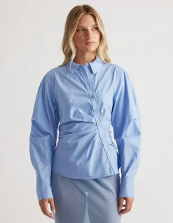 RHIAN BALLOON SLEEVE SHIRT