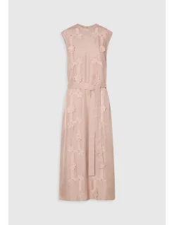 Ribbon Trim Sheath Dress