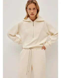 Rib 1/2 Zip Jumper