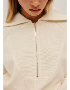 Rib 1/2 Zip Jumper