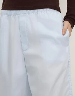 Riley Poplin Short Powder Blue
