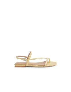 Rollina Minimal Strappy Flat Sandals
