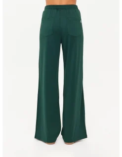Roma High Rise Split Hem Track Pant