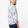 ROSALINDA 3/4 SLEEVE SHIRT