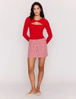 Rosa Twist Front Top