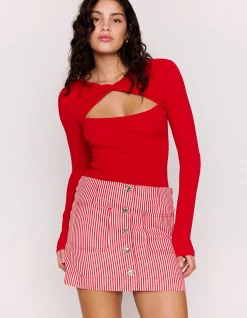 Rosa Twist Front Top