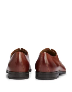 Rubber-Sole Derby Shoes in Leather