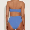 Ruby Textured Bandeau Bikini