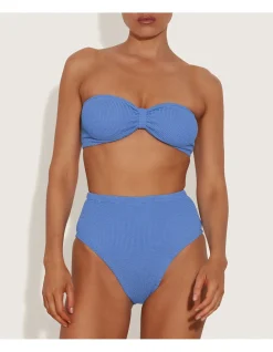 Ruby Textured Bandeau Bikini