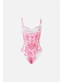 RUCHED CUP UNDERWIRE ONE PIECE