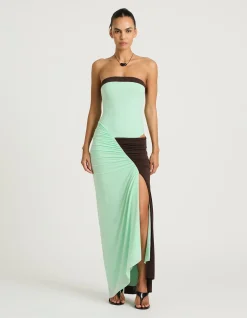 RUMI STRAPLESS MAXI DRESS