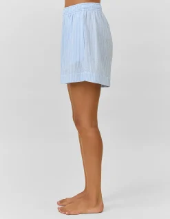 Sabrina Stripe Boxer & Singlet Set