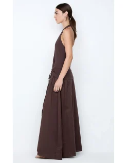 SABRINE HALTER MAXI DRESS