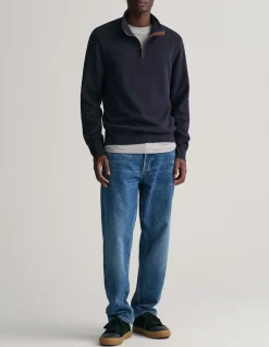 Sacker Rib Half-Zip Sweatshirt