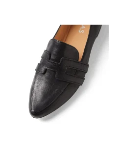 Sadita Pointed Toe Leather Loafers