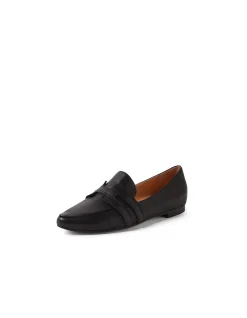 Sadita Pointed Toe Leather Loafers