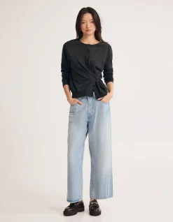 SAGA SIDE BUTTON CARDIGAN