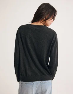 SAGA SIDE BUTTON CARDIGAN