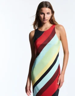 Sahara Stripe Electra Maxi Dress