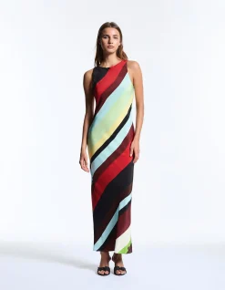 Sahara Stripe Electra Maxi Dress