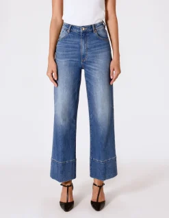 Sailor Scoop High Rise Wide Leg Jeans