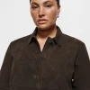 SALLY SUEDE SHACKET