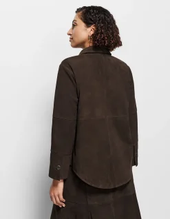 SALLY SUEDE SHACKET
