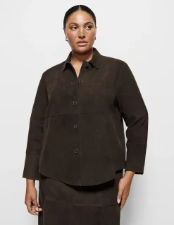 SALLY SUEDE SHACKET