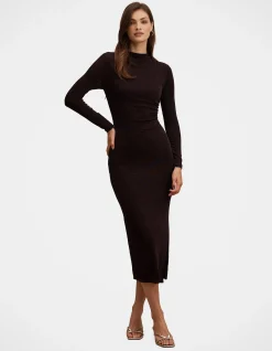 SAMMY GLITTER LONG SLEEVES BODYCON DRESS