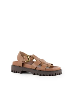 SANDAR GLADIATOR SANDAL ON CHUNKY SOLE