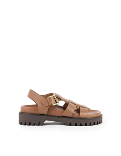 SANDAR GLADIATOR SANDAL ON CHUNKY SOLE