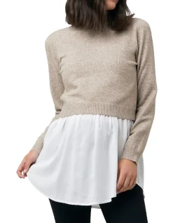 SANDY DETACHABLE NURSING KNIT