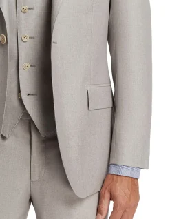 Santesso Jacket Slim Fit Light Grey