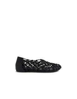 Santiago Woven Cage Flat Shoes