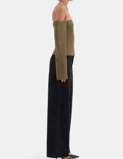 Sartoria Off-Shoulder Bodice with Long Sleeves