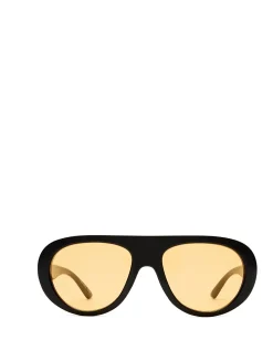 SATELLITE BLACK AVIATOR SUNGLASSES