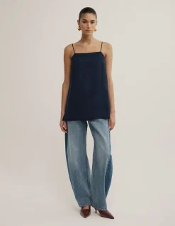Satin Tunic Top