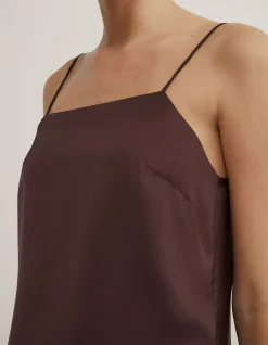 Satin Tunic Top