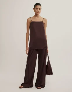 Satin Tunic Top