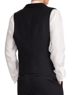 SATIN LAPEL WAISTCOAT